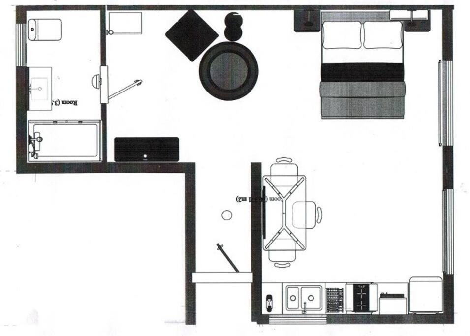 Apartment הבית ליד הבוסתן דירה לזוג